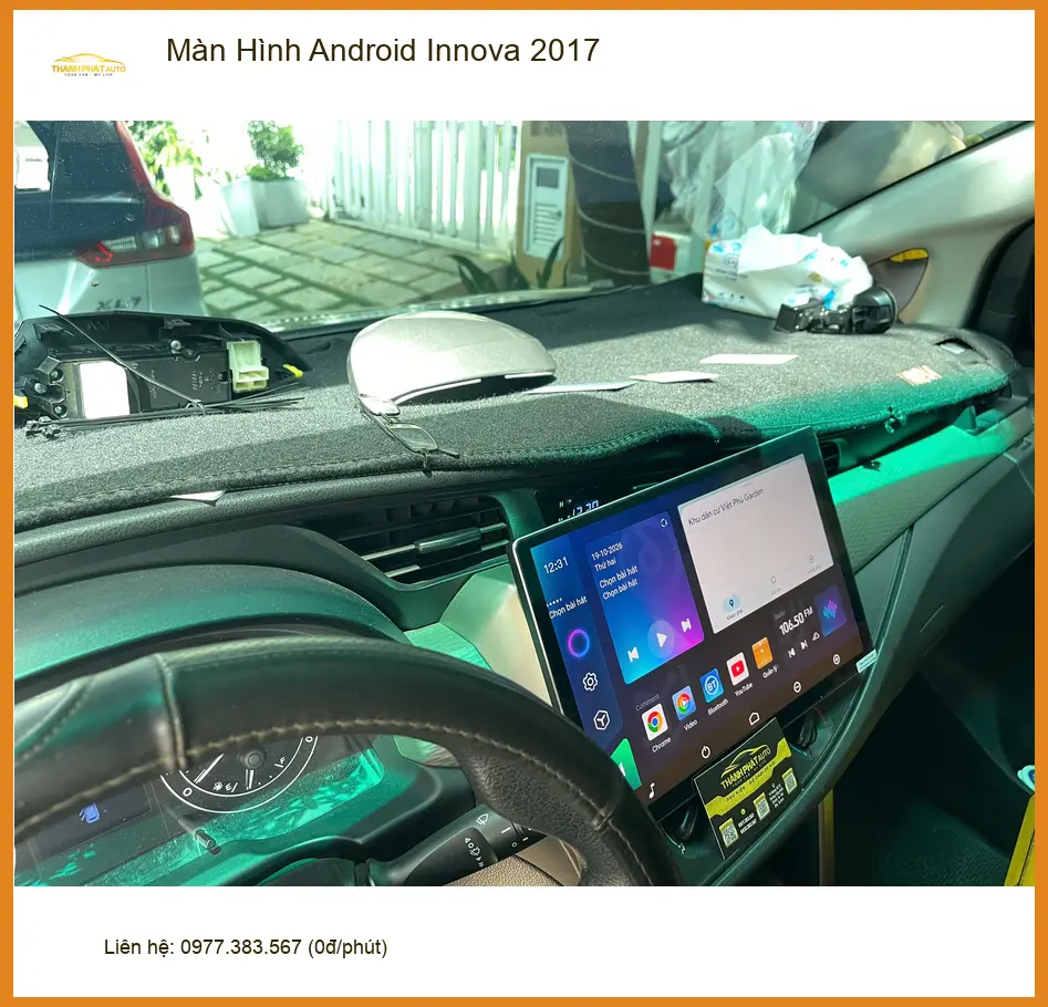 Anh Tùng lắp Màn Hình Android Innova 2017 tại Quận 9 để trải nghiệm giải trí tốt hơn ảnh thực tế 4