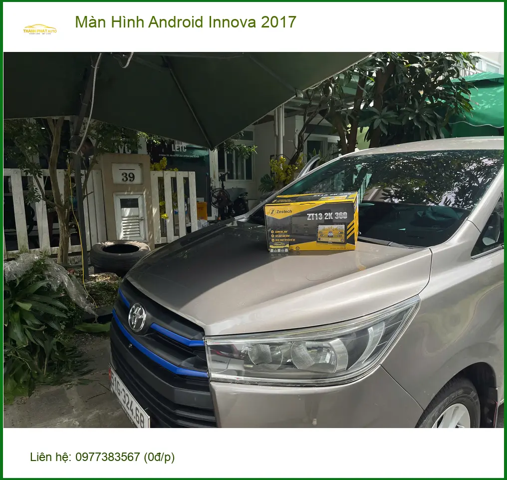 Anh Tùng lắp Màn Hình Android Innova 2017 tại Quận 9 để trải nghiệm giải trí tốt hơn ảnh thực tế 5