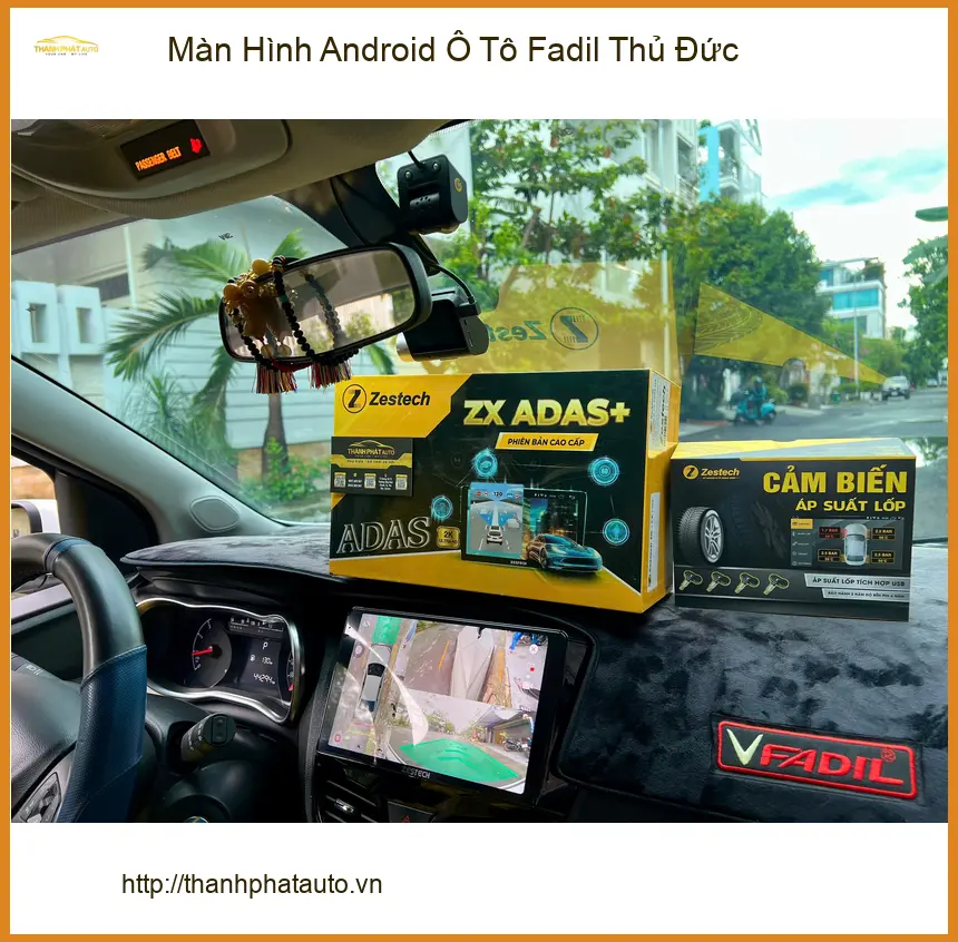Chú Minh đổi Màn Hình Android Ô Tô Fadil do màn zin bị lag tại Thủ Đức ảnh thực tế 4