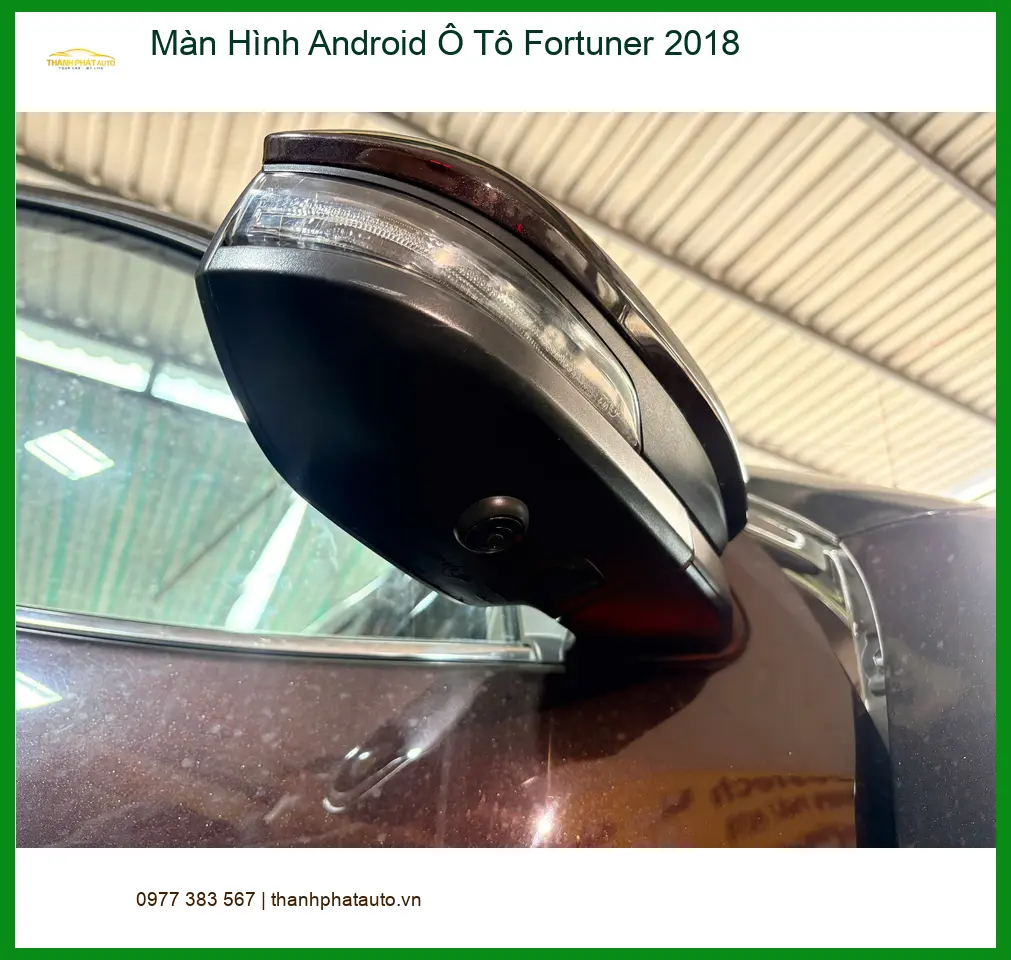 Chị Thanh Mai lắp Màn Hình Android Ô Tô Fortuner 2018 tại Thủ Đức tiện lợi ảnh thực tế 3
