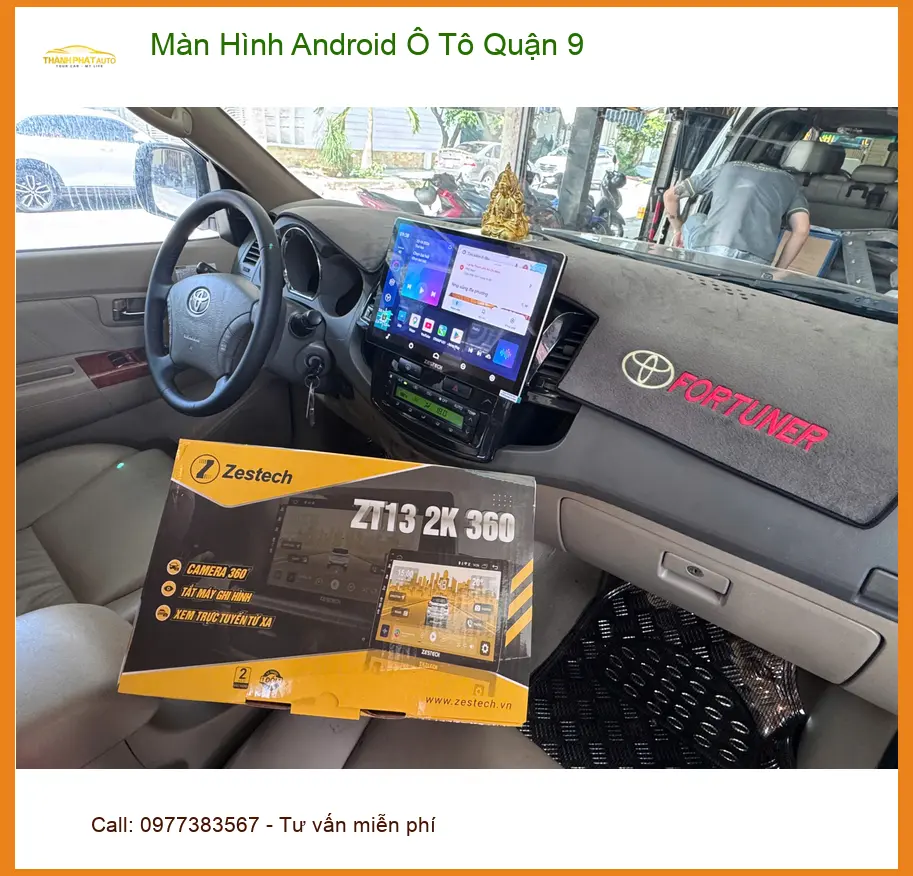 Anh Khải lắp Màn Hình Android Ô Tô Hyundai Accent Quận 9 để nâng cấp tính năng thông minh ảnh thực tế 2