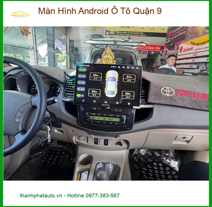 Anh Khải lắp Màn Hình Android Ô Tô Hyundai Accent Quận 9 để nâng cấp tính năng thông minh ảnh thực tế 3