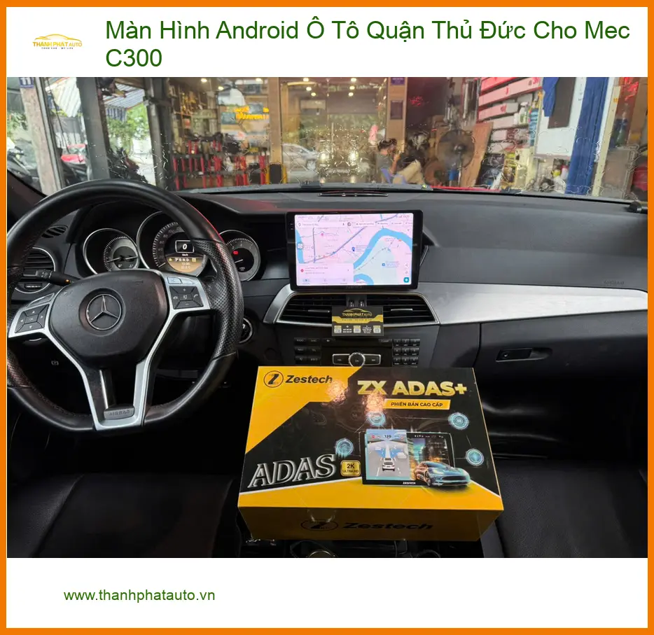 Anh Cường nâng cấp màn hình Android cho Mec C300 tại Quận Thủ Đức ảnh thực tế 2