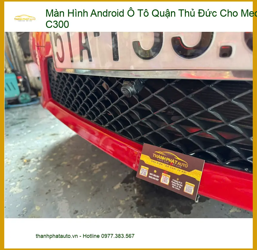 Anh Cường nâng cấp màn hình Android cho Mec C300 tại Quận Thủ Đức ảnh thực tế 3