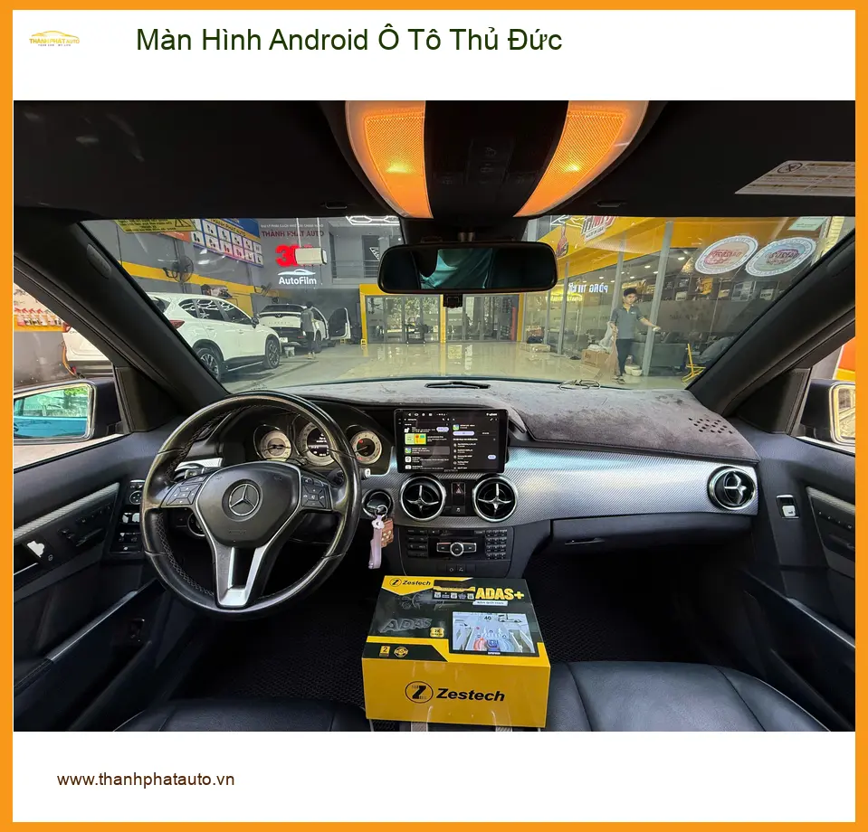 Anh Phi Long lắp Màn Hình Android Ô Tô cho Mazda 3 tại Thủ Đức, cần bản đồ chuẩn ảnh thực tế 4