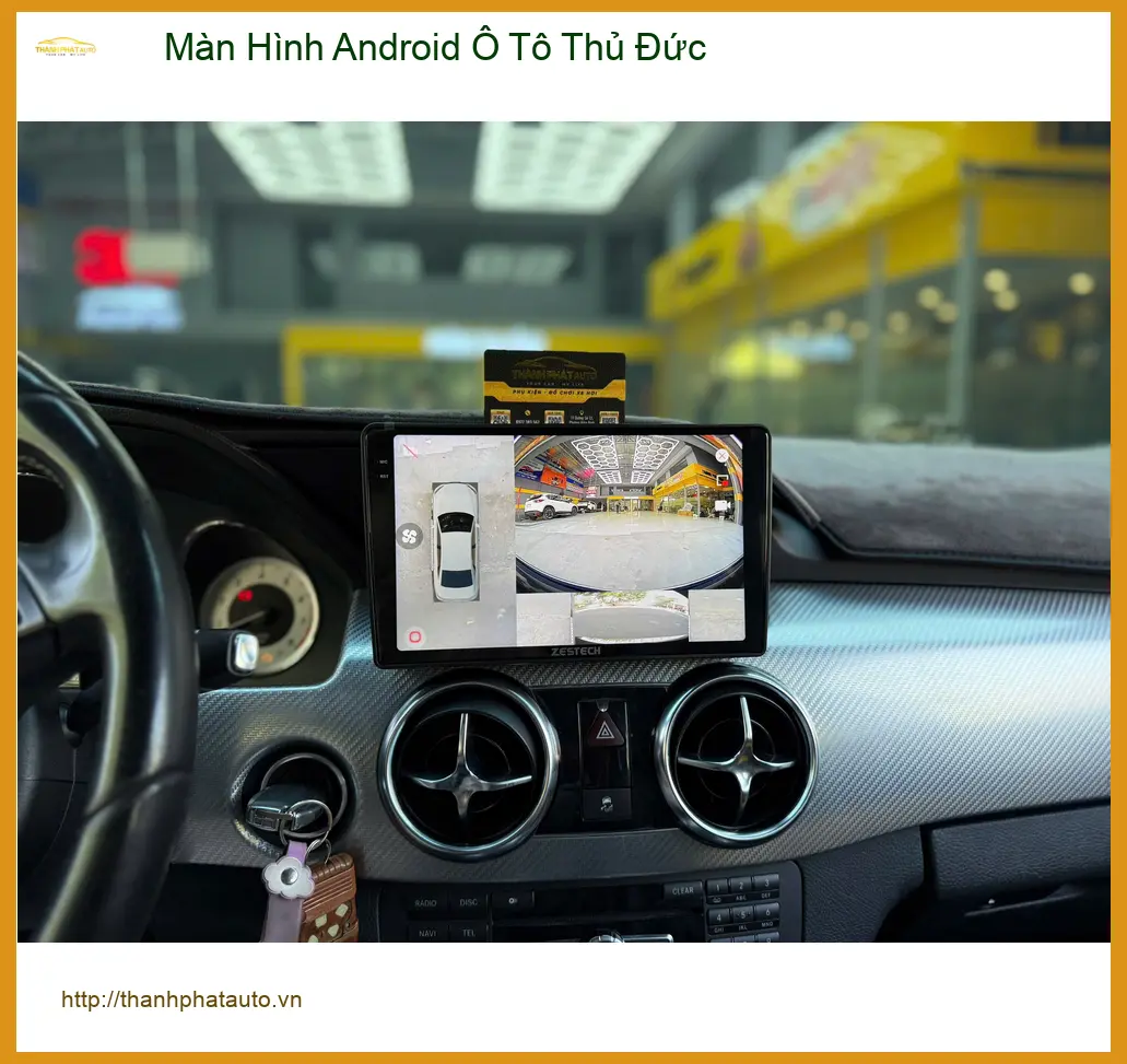 Anh Phi Long lắp Màn Hình Android Ô Tô cho Mazda 3 tại Thủ Đức, cần bản đồ chuẩn ảnh thực tế 5