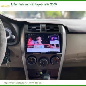 Màn Hình Android Toyota Altis 2009 - Địa Chỉ Lắp Đặt Uy Tín TPHCM