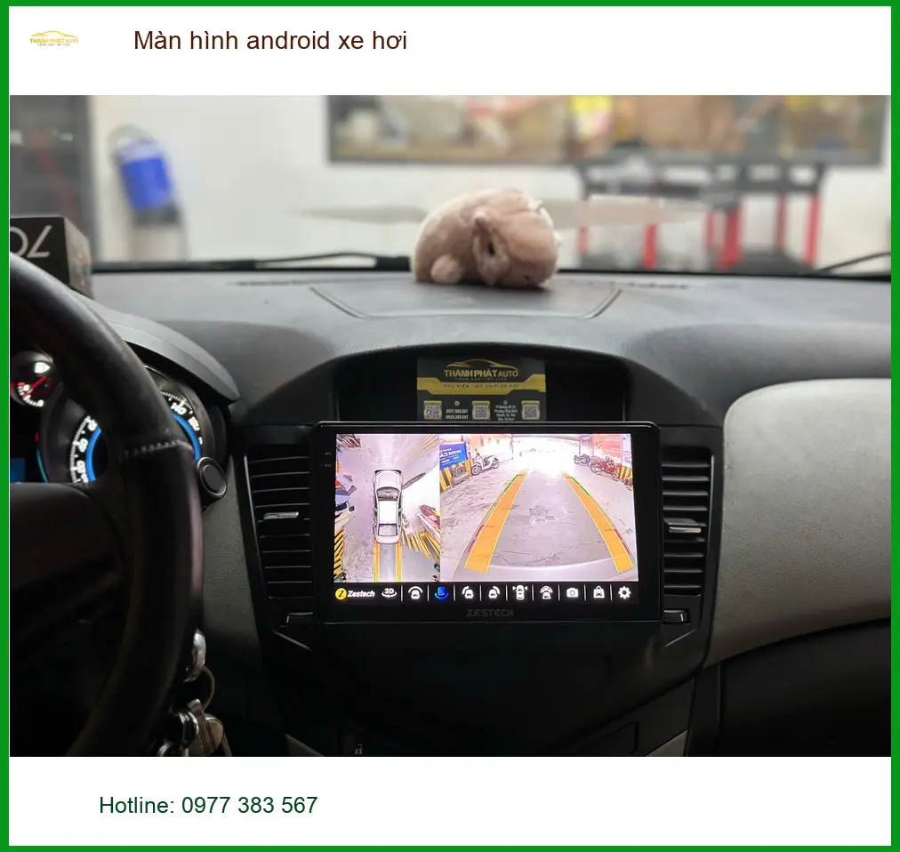 Chị Hằng lắp Màn hình android xe hơi cho Toyota Vios tại Quận Tân Phú ảnh thực tế 4