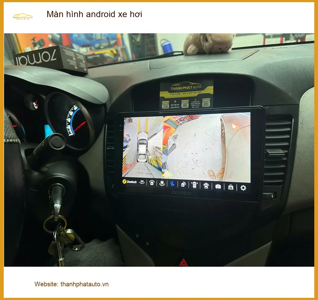 Anh Khải nâng cấp màn hình Android xe hơi cho Toyota Raize tại Quận Gò Vấp ảnh thực tế 3