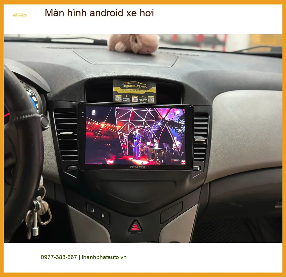 Chị Thảo nâng cấp màn hình Android cho Hyundai Accent tại Quận 11