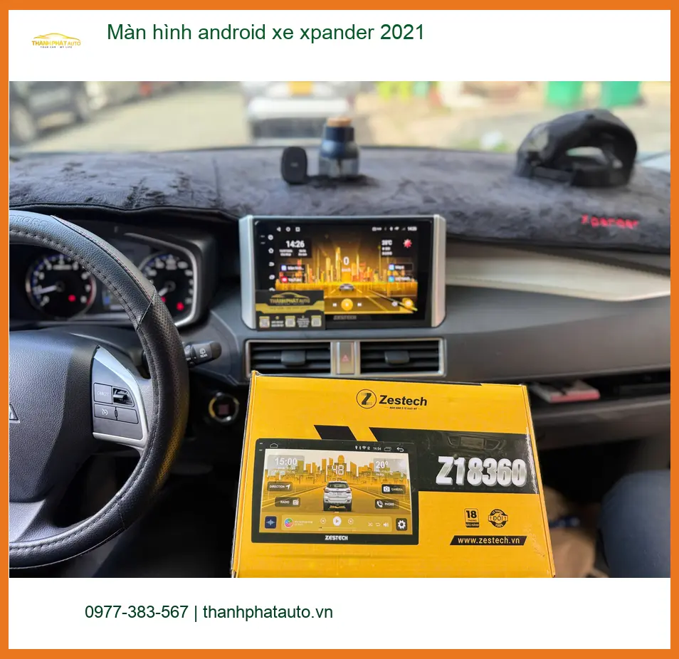 Anh Khang nâng cấp màn hình Android cho Xpander 2021 tại Bình Thạnh