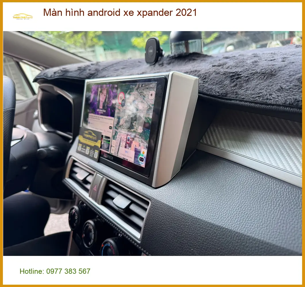 Anh Khang nâng cấp màn hình Android cho Xpander 2021 tại Bình Thạnh ảnh thực tế 3