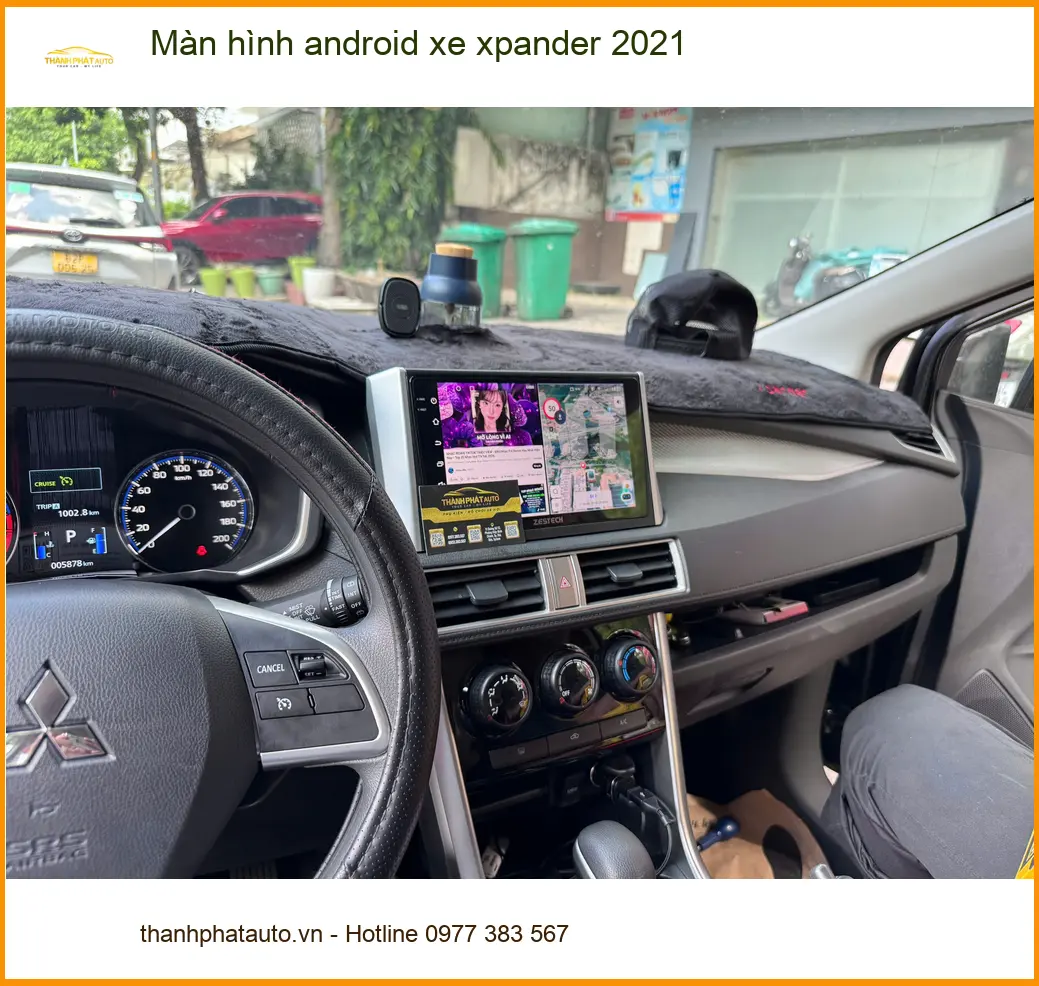 Anh Khang nâng cấp màn hình Android cho Xpander 2021 tại Bình Thạnh ảnh thực tế 4