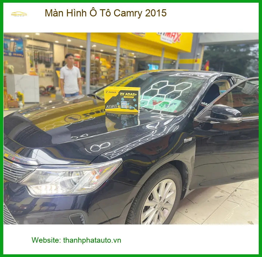 Chú Tấn nâng cấp màn hình Android cho Camry 2015 Quận 9 vì màn zin thiếu kết nối. ảnh thực tế 3