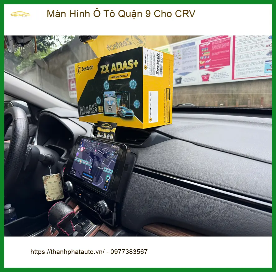 Chị Hương lắp Màn Hình Ô Tô cho CRV tại Quận 9 để nâng tầm trải nghiệm lái ảnh thực tế 4