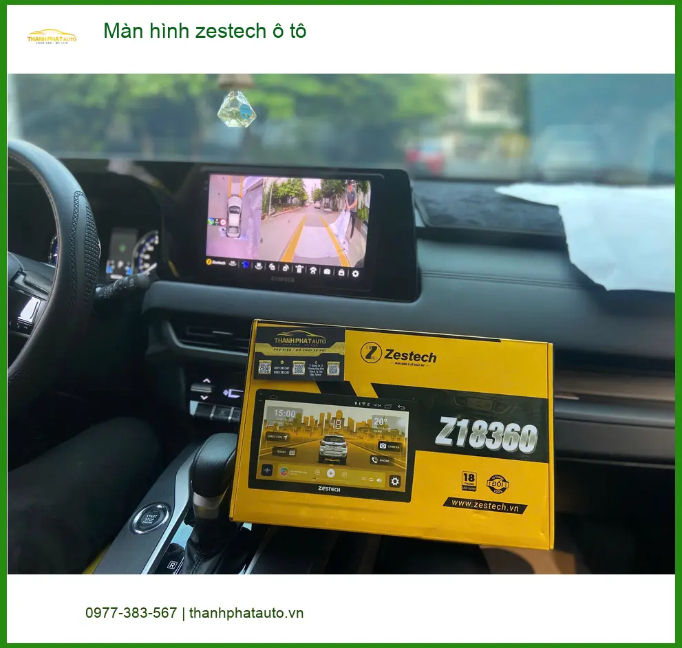 Anh Khải lắp màn hình Zestech ô tô Hyundai Accent tại Quận Bình Tân ảnh thực tế 3