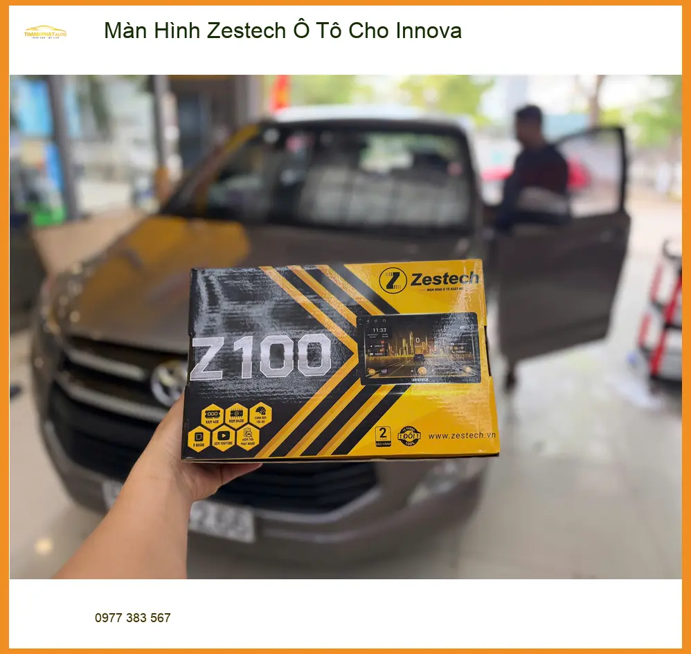 Anh Tùng lắp Màn Hình Zestech Ô Tô cho Innova Quận 9 ảnh thực tế 2