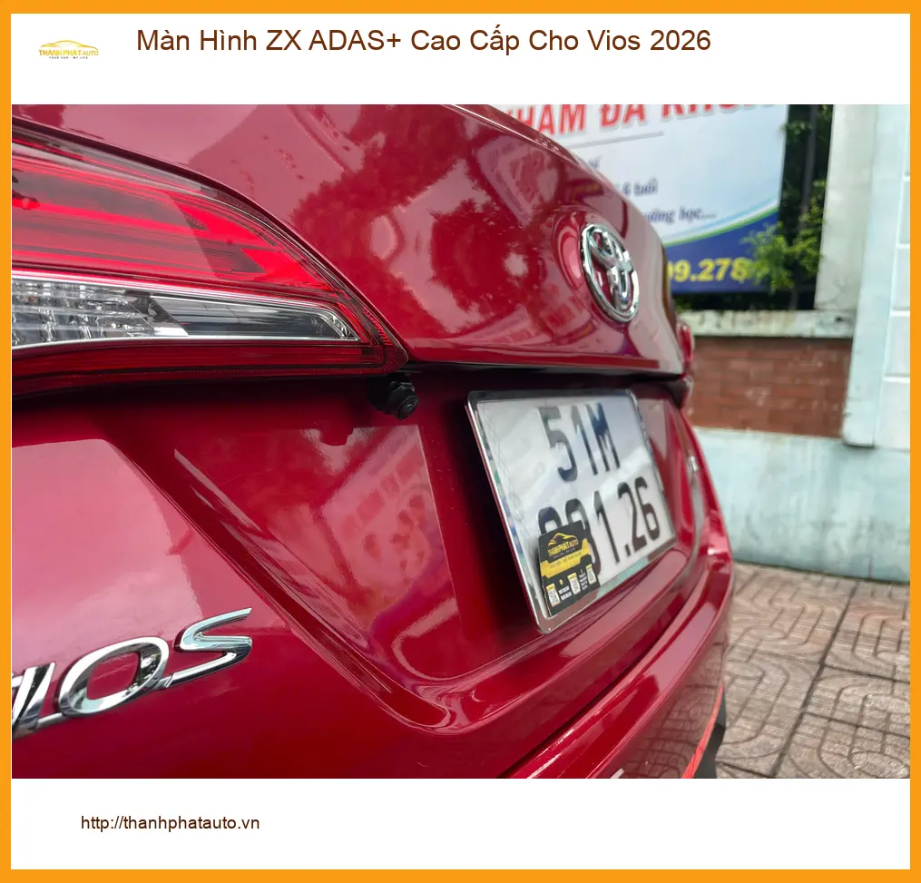 Anh Khang nâng cấp Màn Hình ZX ADAS+ Cao Cấp cho Vios 2026 tại Quận 9 ảnh thực tế 4