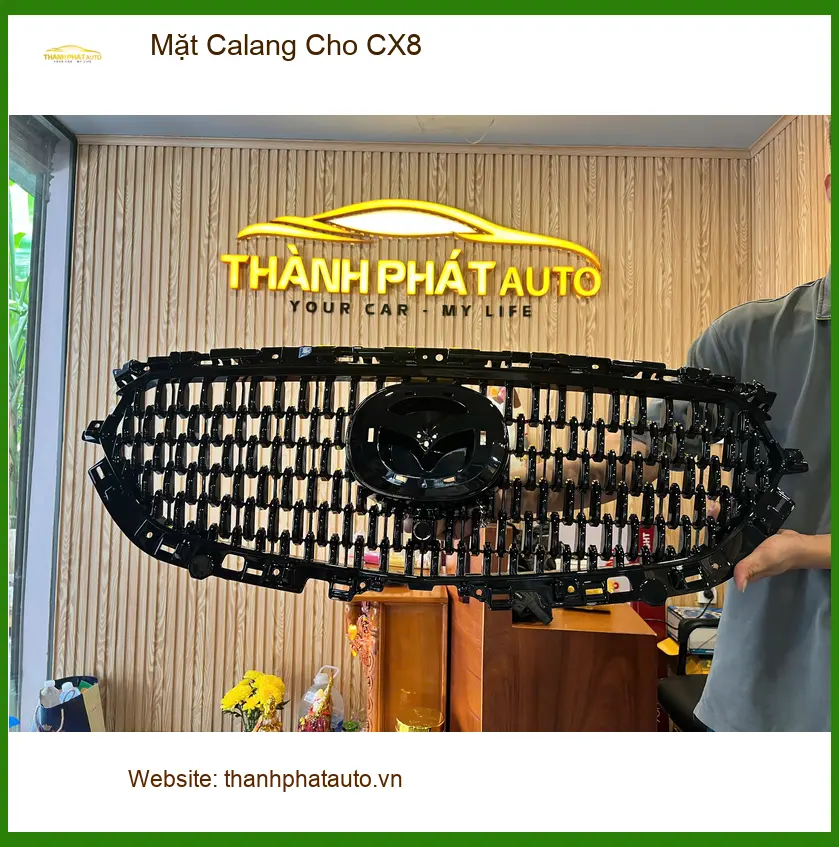 Anh Khang độ Mặt Calang cho Mazda CX8 tại Quận Thủ Đức vì muốn nâng tầm diện mạo xe