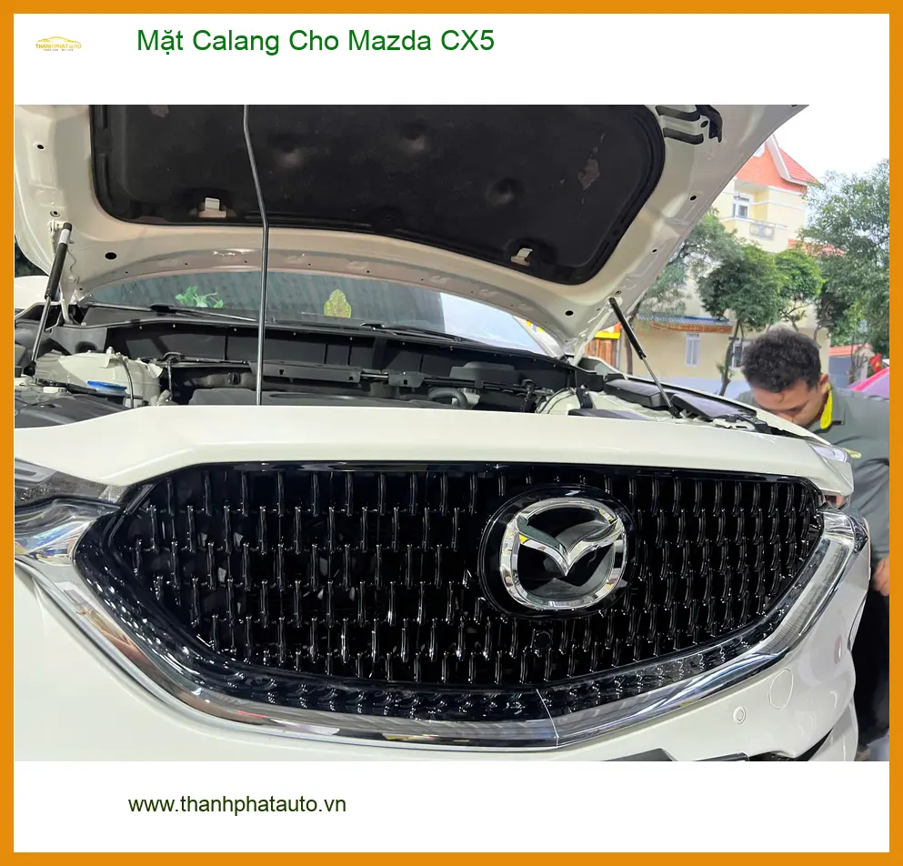 Anh Khải lắp Mặt Calang cho Mazda CX5 tại Quận Thủ Đức để xe trông thể thao hơn ảnh thực tế 2