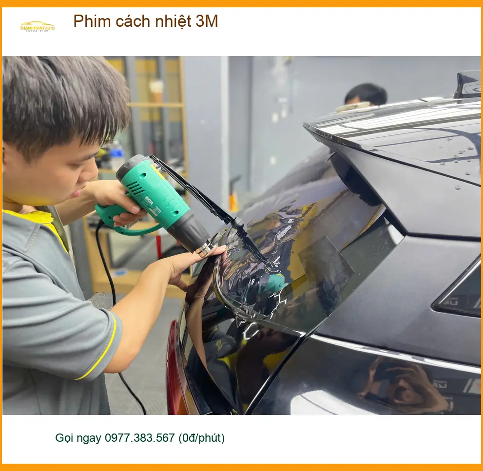 Anh Tấn dán phim cách nhiệt 3M cho Hyundai Creta tại Cần Giờ để chống nóng mùa hè ảnh thực tế 4