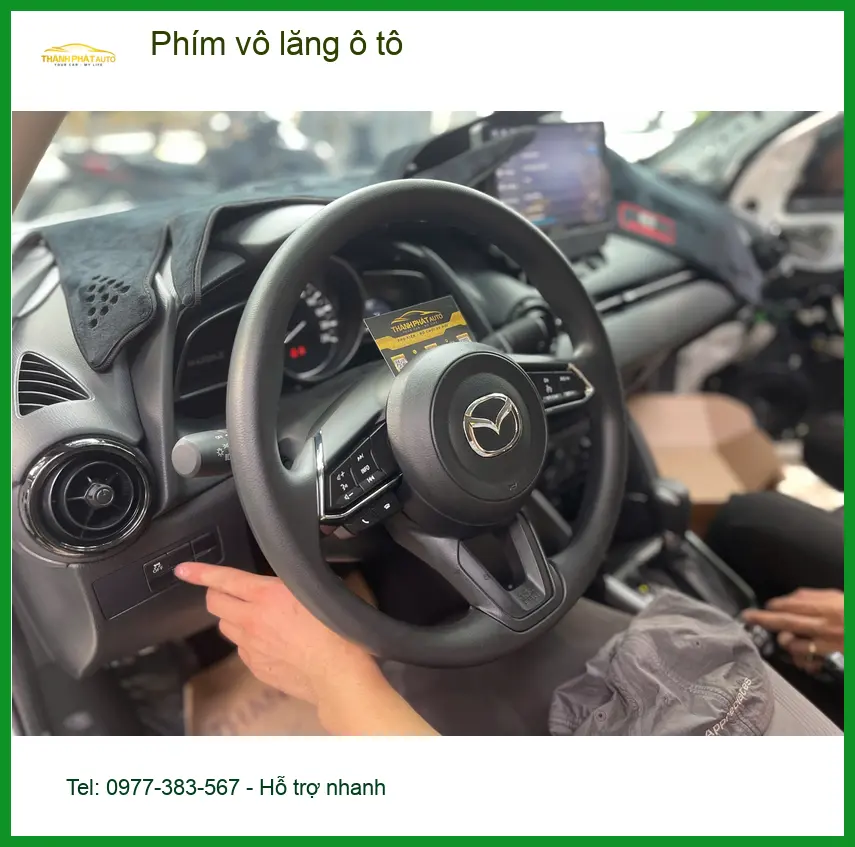 Chị Thùy lắp phím vô lăng Hyundai Accent tại Quận Phú Nhuận vì phím zin hỏng