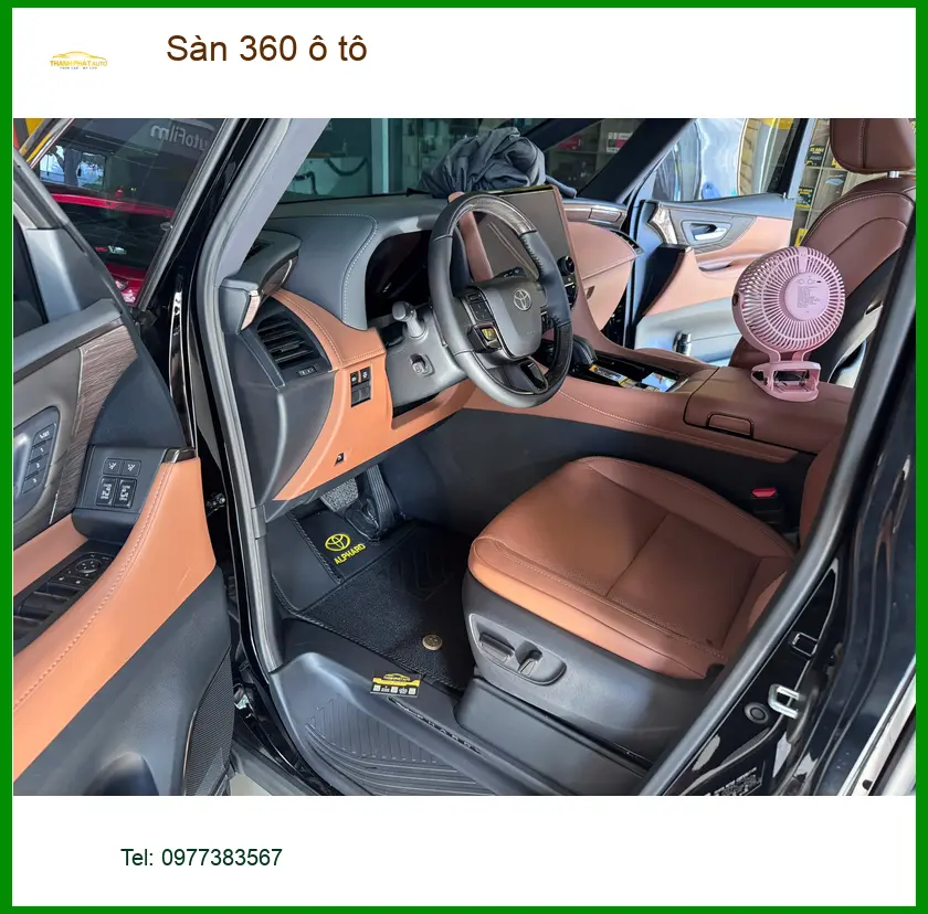 Anh Minh lắp Sàn 360 ô tô cho Hyundai Santa Fe tại Quận 2 để bảo vệ sàn xe bền đẹp ảnh thực tế 3