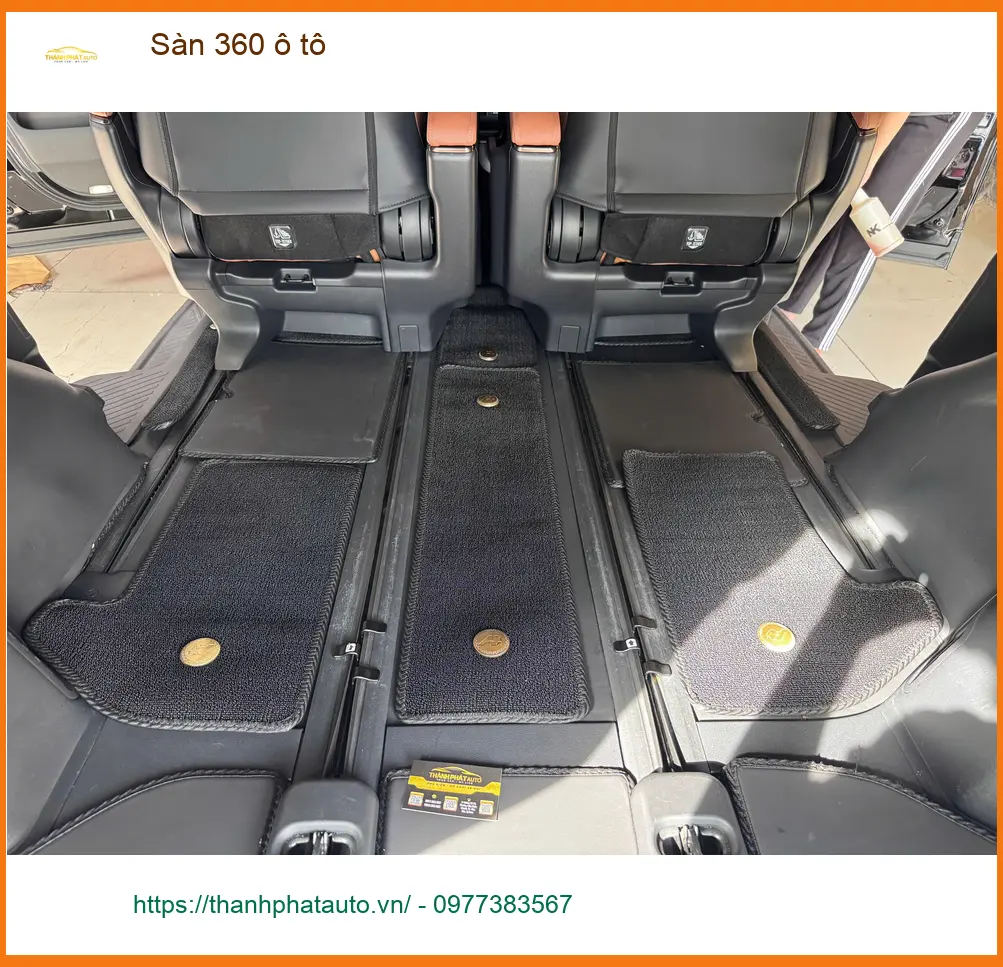 Anh Minh lắp Sàn 360 ô tô cho Hyundai Santa Fe tại Quận 2 để bảo vệ sàn xe bền đẹp ảnh thực tế 5