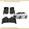 Thảm Lót Sàn Ô Tô Chevrolet Aveo 2017 - Địa Chỉ Lắp Đặt Uy Tín TPHCM