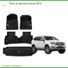 Thảm Lót Sàn Cao Cấp Ford Everest 2014 - Trung Tâm Lắp Đặt Uy Tín TPHCM