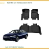 Thảm Lót Sàn Honda Accord 2015 - Địa Chỉ Lắp Đặt Chính Hãng TPHCM