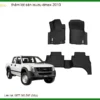 Thảm Lót Sàn Isuzu Dmax 2010 - Địa Chỉ Nâng Cấp Cao Cấp TPHCM