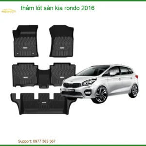 Thảm Lót Sàn Kia Rondo 2016 - Trung Tâm Nâng Cấp Cao Cấp Tại TPHCM