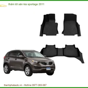 Thảm Lót Sàn Kia Sportage 2011 Cao Cấp - Địa Chỉ Lắp Đặt Uy Tín TPHCM