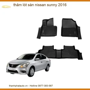 Thảm Lót Sàn 5D 6D Nissan Sunny 2016 - Nơi Gắn Cao Cấp Uy Tín TPHCM