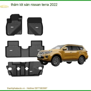 Thảm Lót Sàn Nissan Terra 2022 - Địa Chỉ Lắp Đặt Chính Hãng Giá Tốt TPHCM