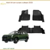 Thảm Lót Sàn Subaru Outback 2023 - Địa Chỉ Lắp Đặt Chính Hãng TPHCM