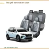 Bọc Ghế Da Honda BRV 2024 - Trung Tâm Lắp Đặt Chính Hãng Uy Tín TPHCM